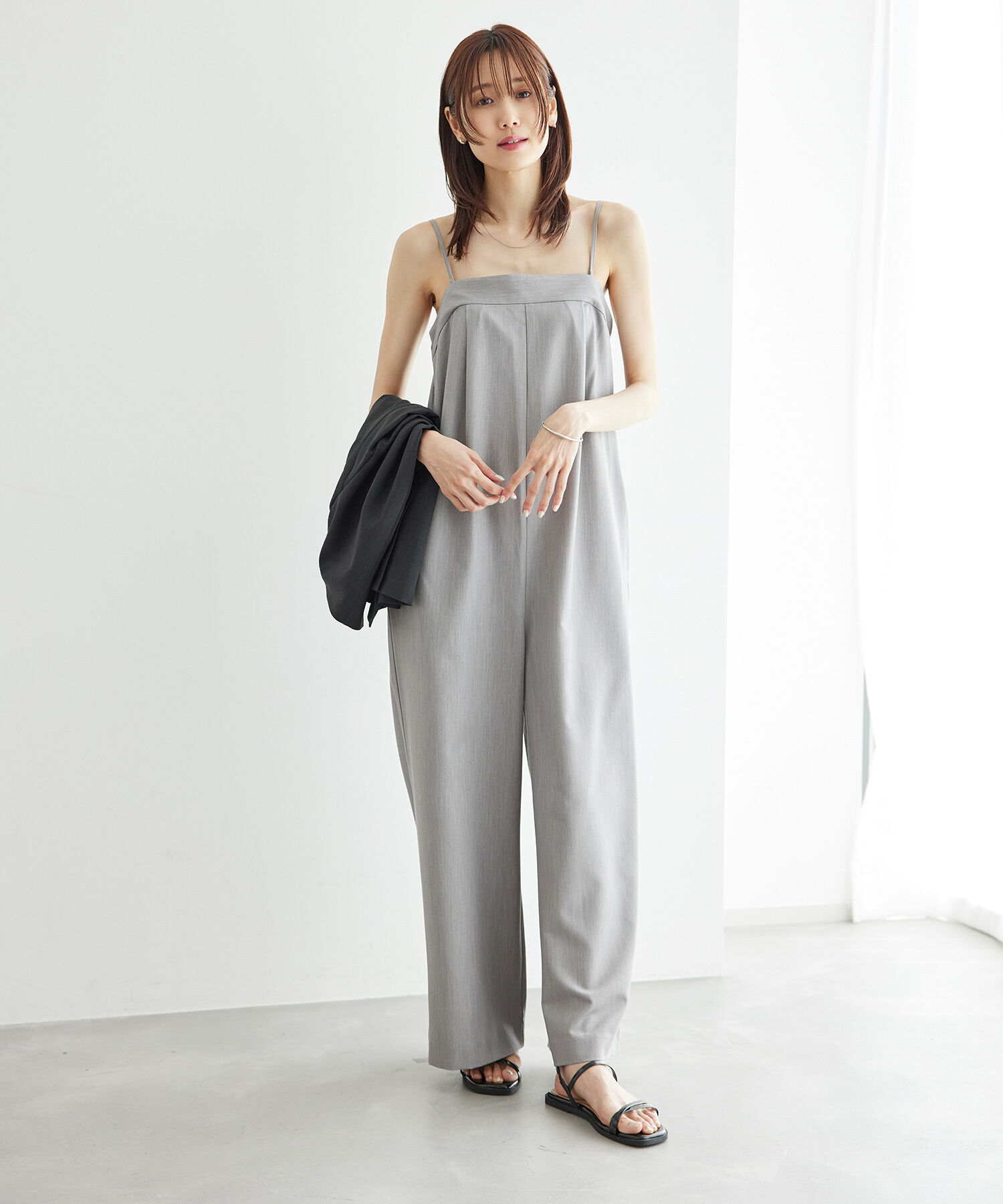 Rope&rsquo;Picnic「【emur/エミュール】ビスチェサロペット」|オールインワン|