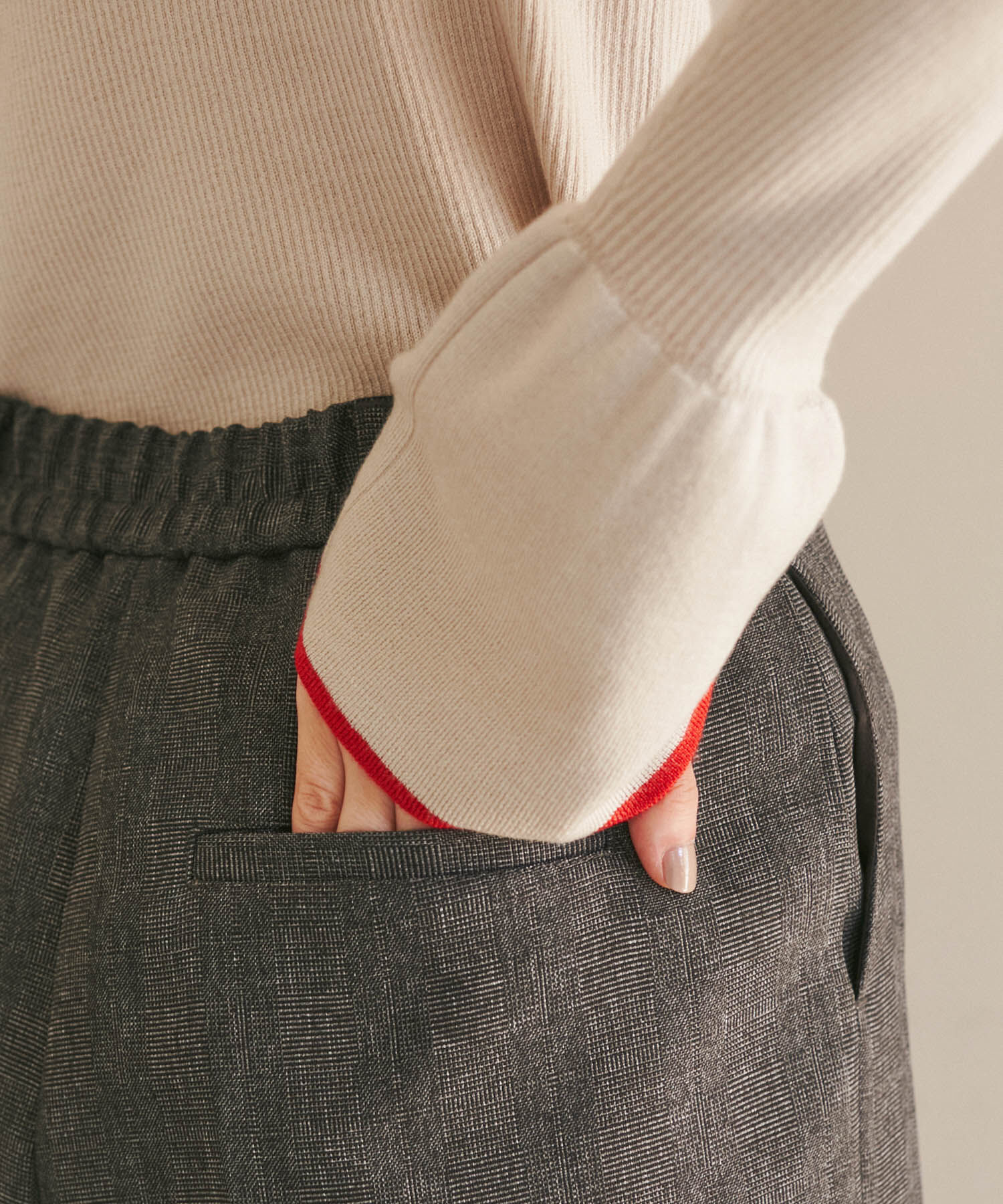 Rope&rsquo;Picnic「ウールライクサージショートパンツ/セットアップ対応・リンクコーデ」|その他|