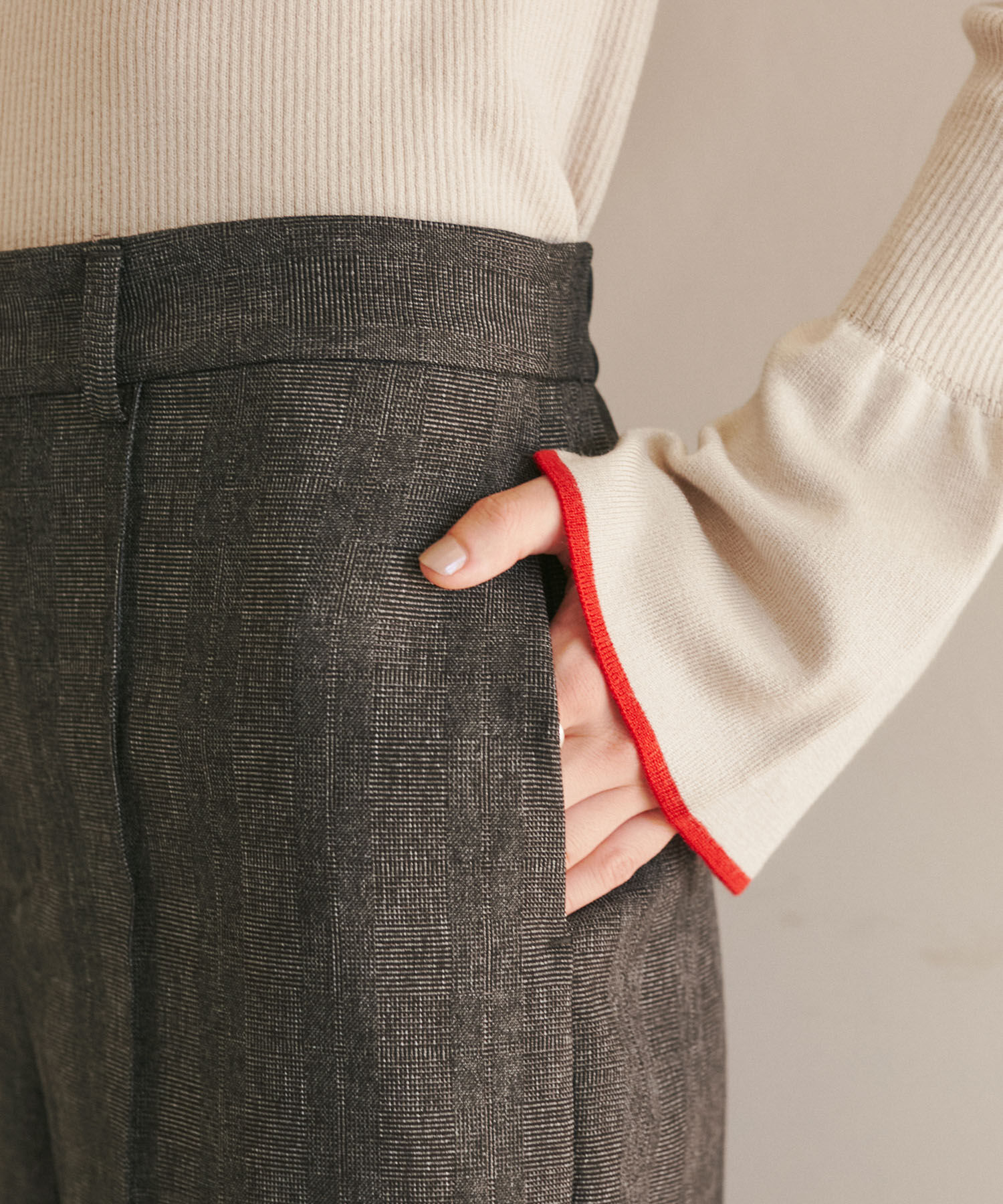 Rope&rsquo;Picnic「ウールライクサージショートパンツ/セットアップ対応・リンクコーデ」|その他|