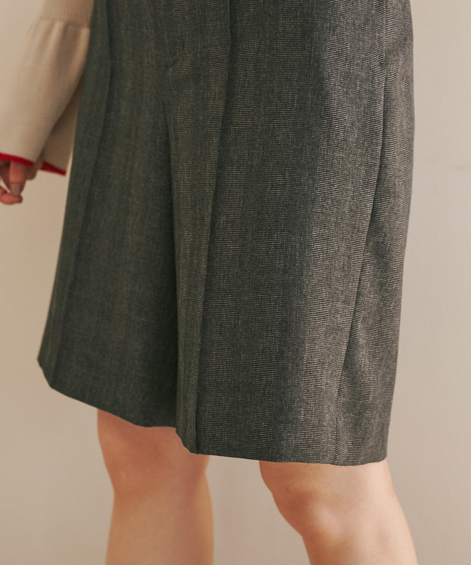 Rope&rsquo;Picnic「ウールライクサージショートパンツ/セットアップ対応・リンクコーデ」|その他|