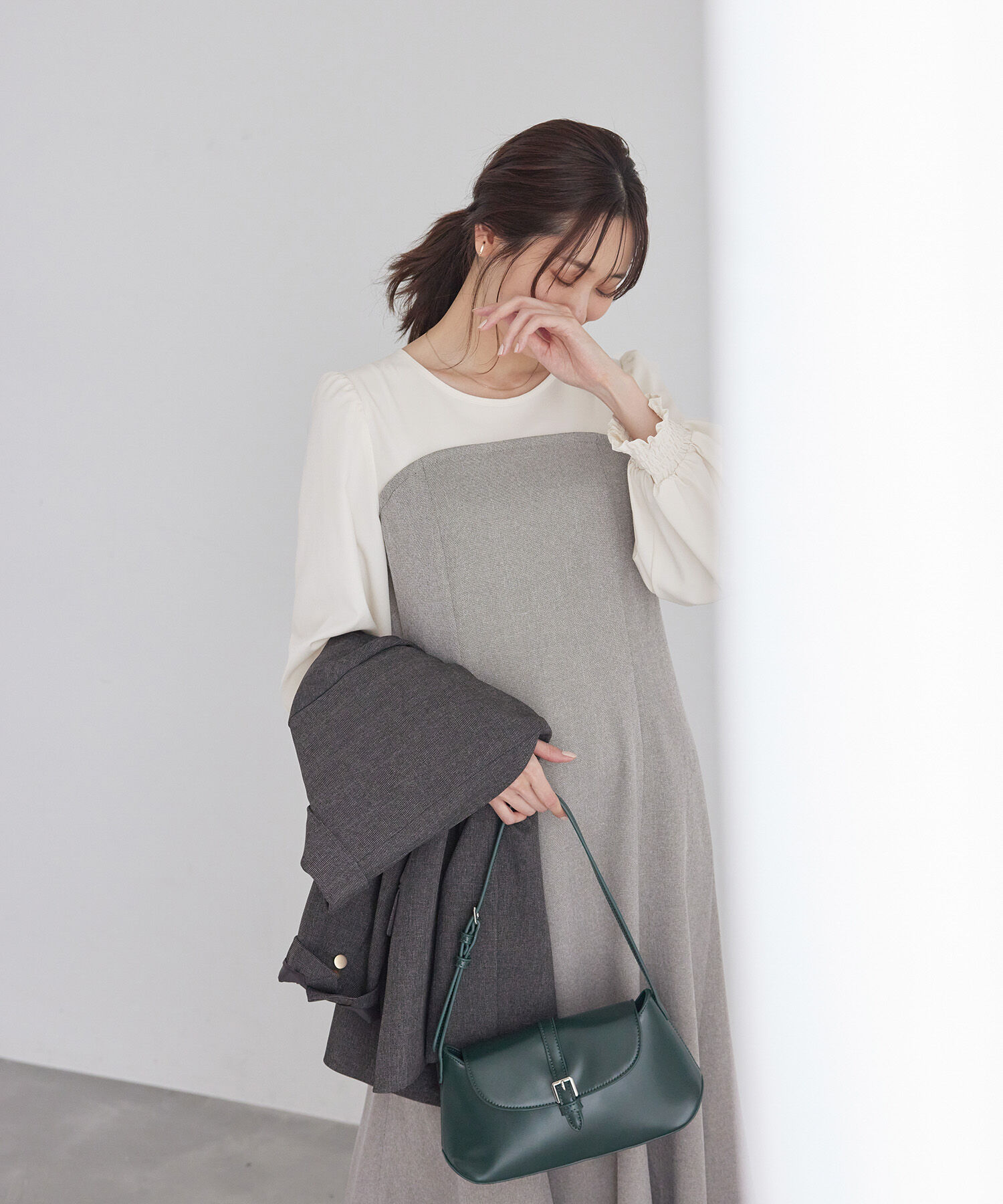 Rope&rsquo;Picnic「ドッキングマーメイドワンピース」|ワンピース|