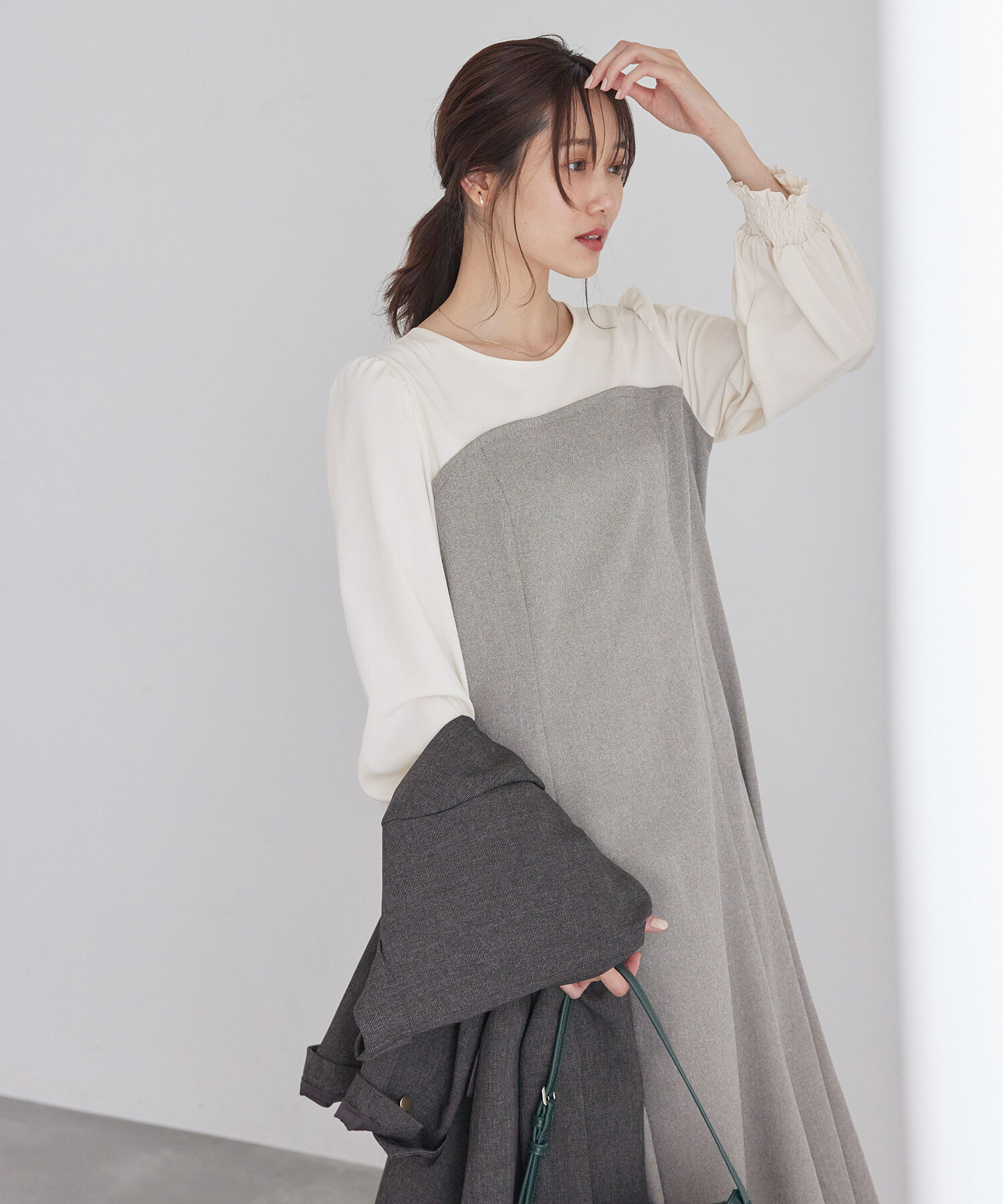 Rope&rsquo;Picnic「ドッキングマーメイドワンピース」|ワンピース|