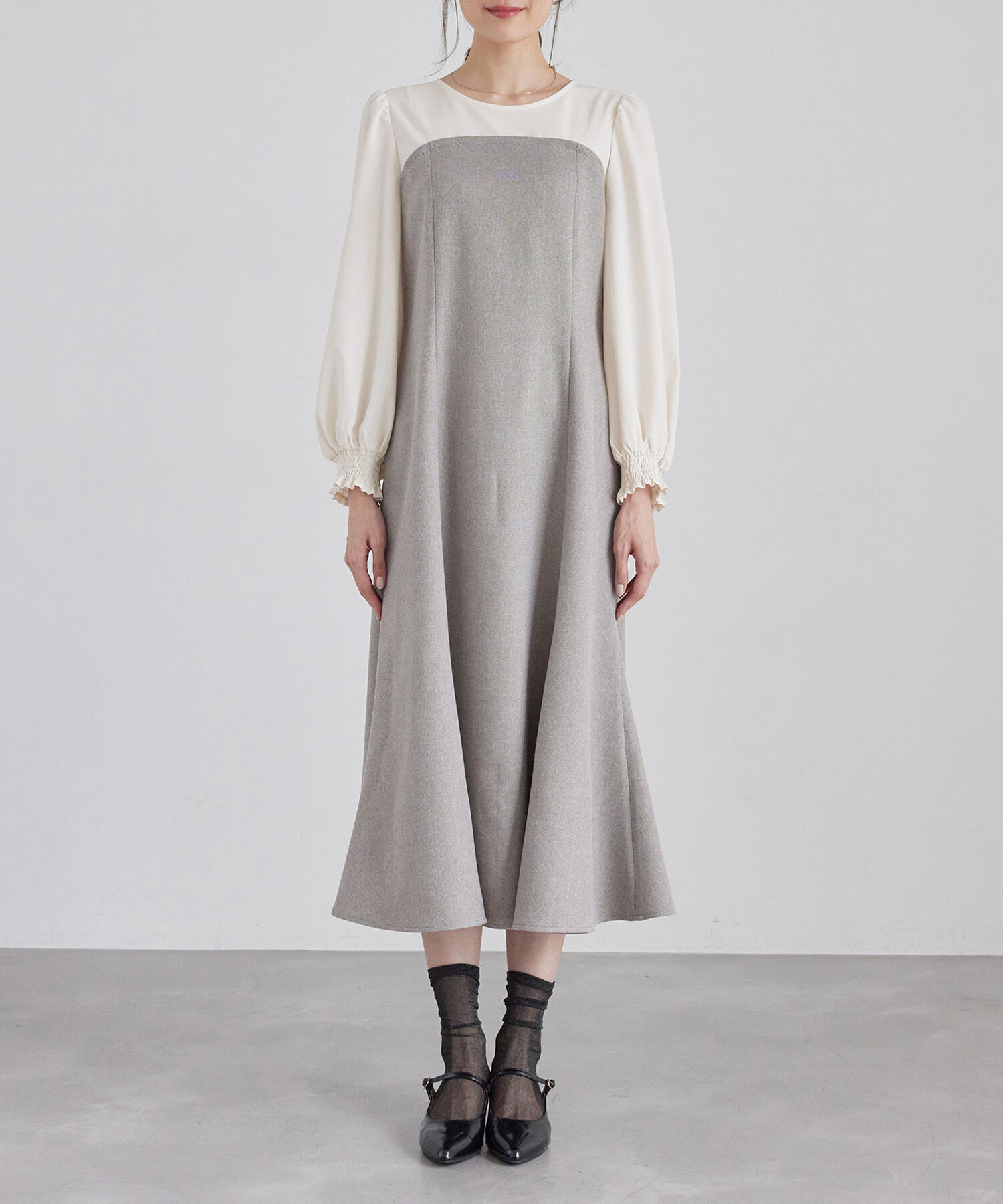 Rope&rsquo;Picnic「ドッキングマーメイドワンピース」|ワンピース|