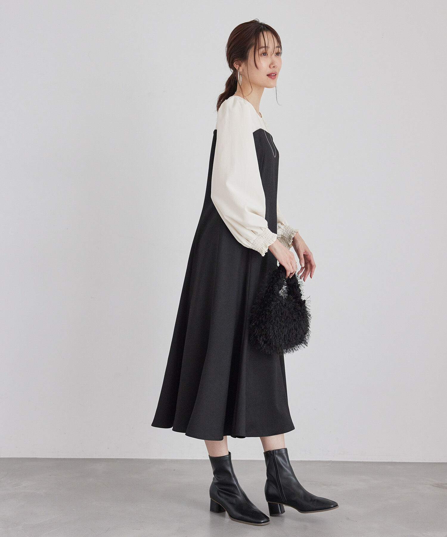 Rope&rsquo;Picnic「ドッキングマーメイドワンピース」|ワンピース|