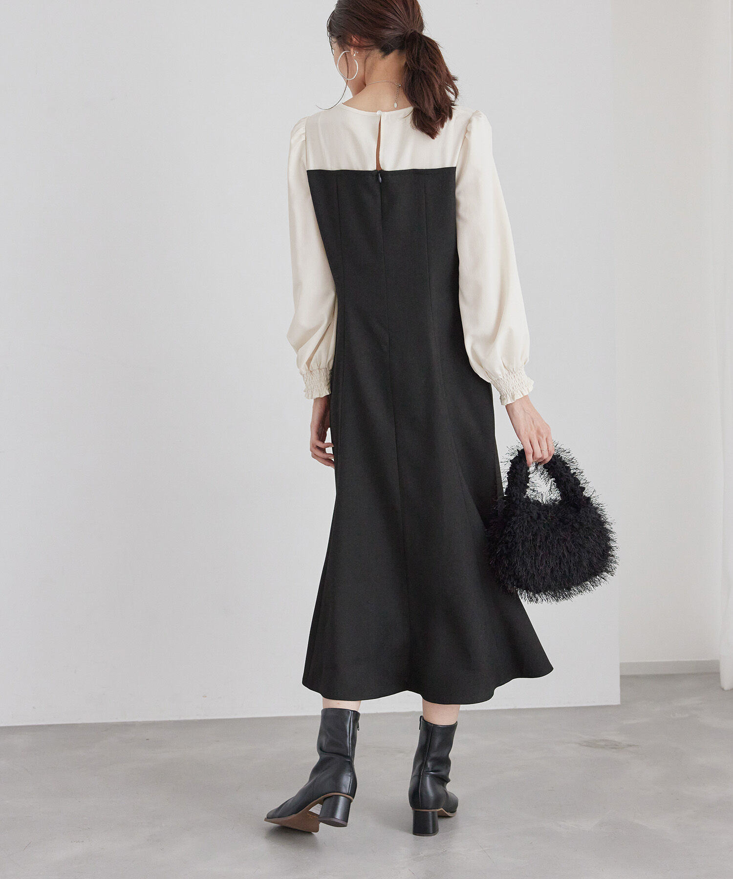 Rope&rsquo;Picnic「ドッキングマーメイドワンピース」|ワンピース|