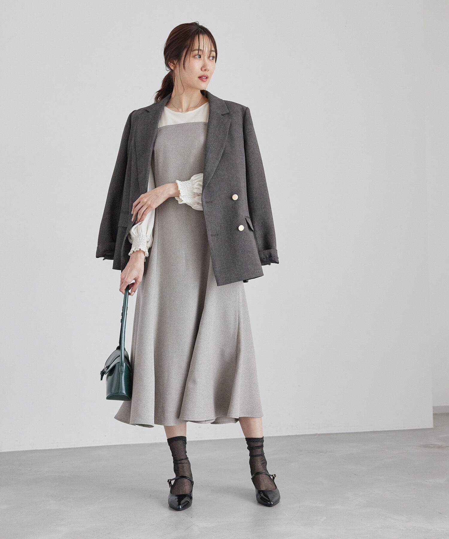 Rope&rsquo;Picnic「ドッキングマーメイドワンピース」|ワンピース|