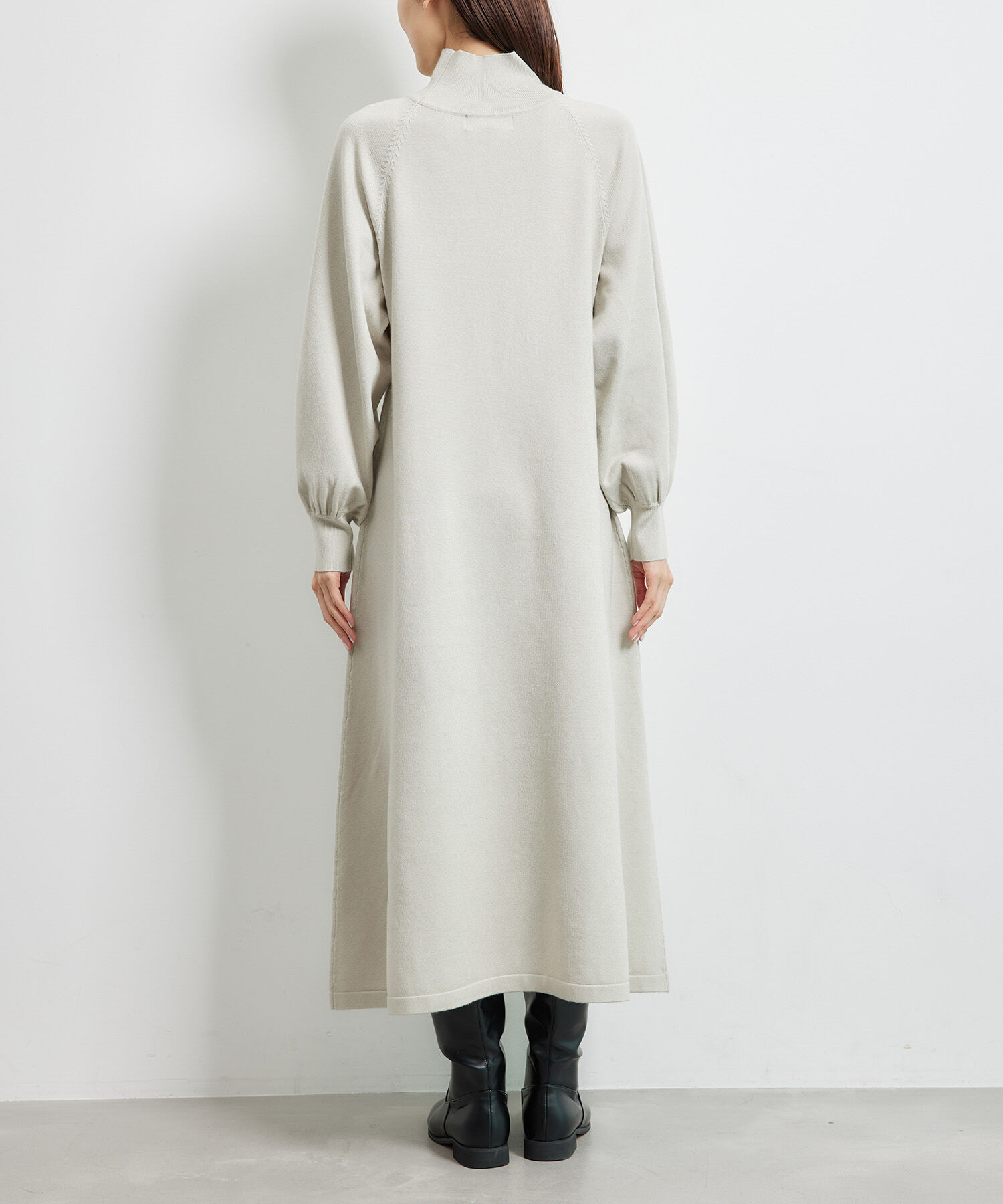 Rope&rsquo;Picnic「ハイネックニットワンピース/アンチピリング」|ワンピース|