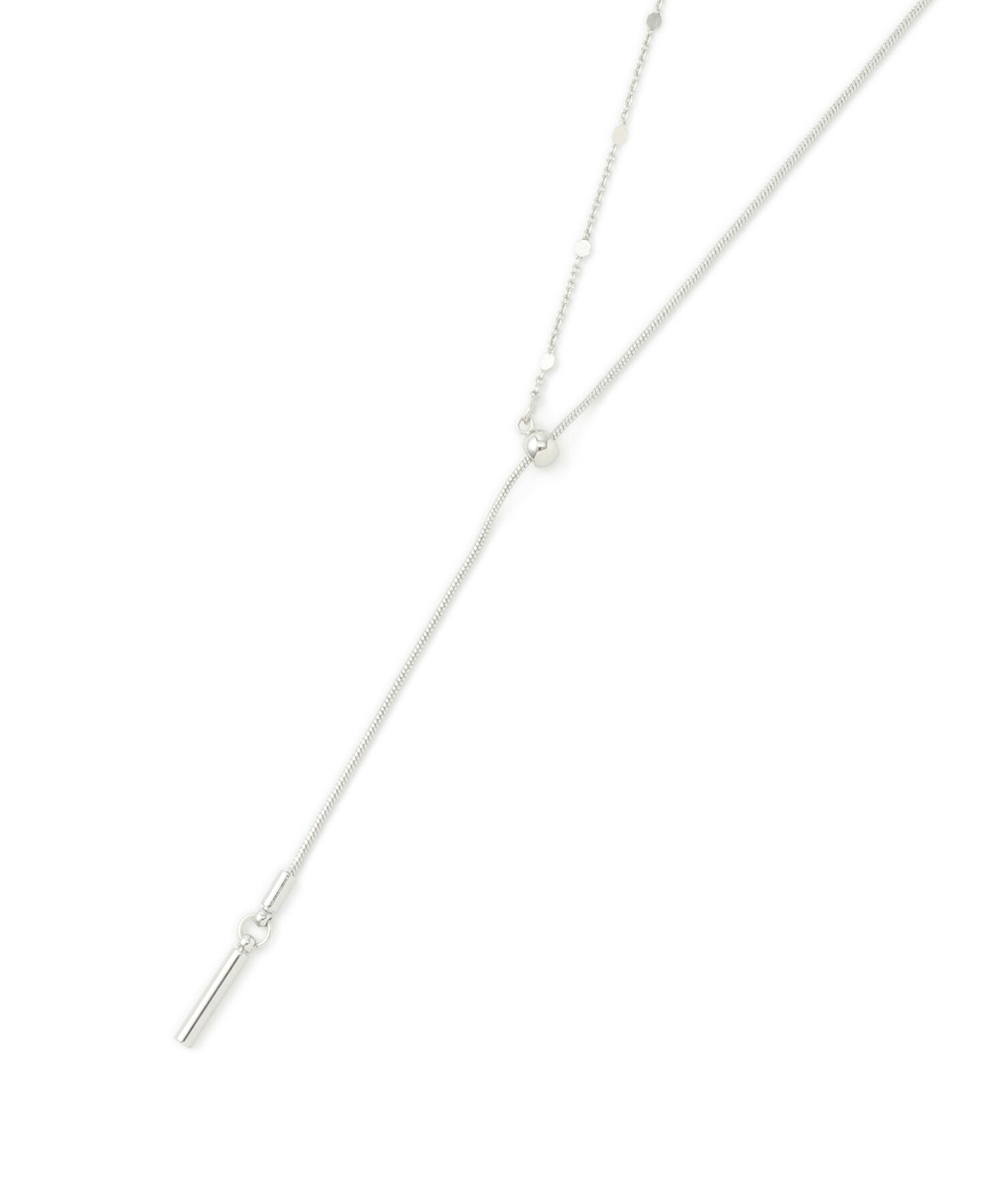 ROPE PICNIC PASSAGE「デザインチェーンY字ネックレス」|ネックレス|