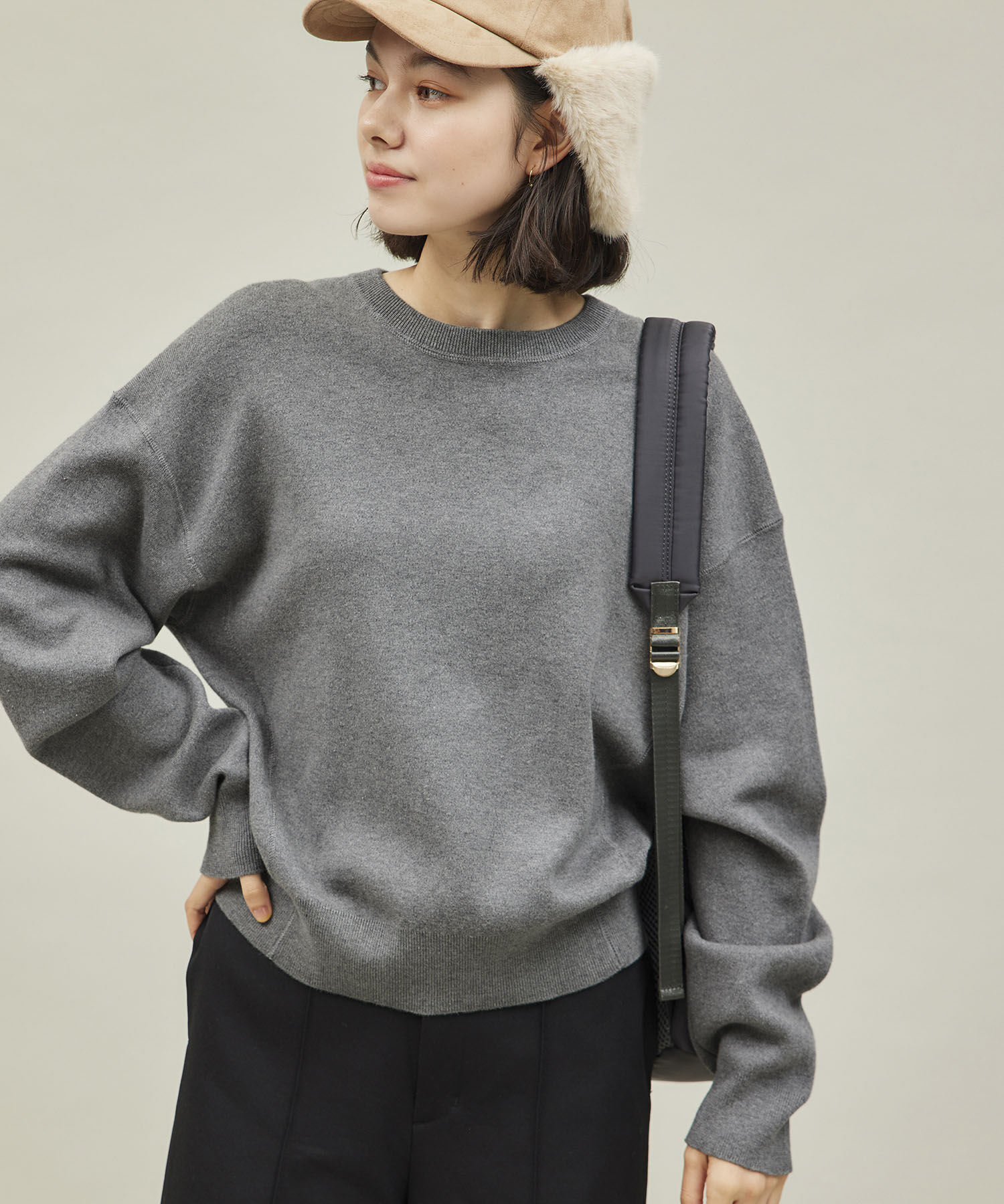 ROPE' PICNIC R「スウェットライクニット」|ニット・セーター|