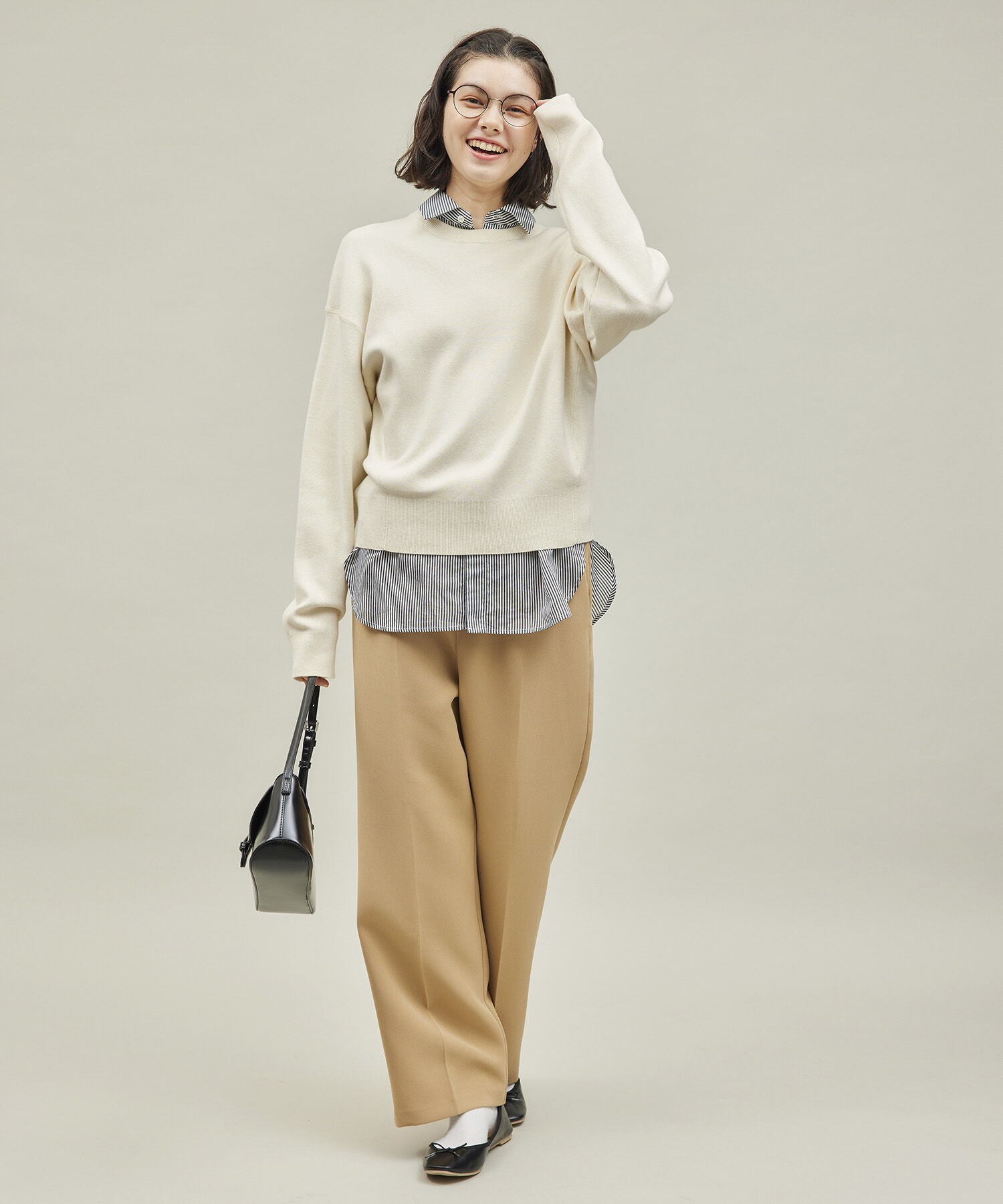 ROPE' PICNIC R「スウェットライクニット」|ニット・セーター|