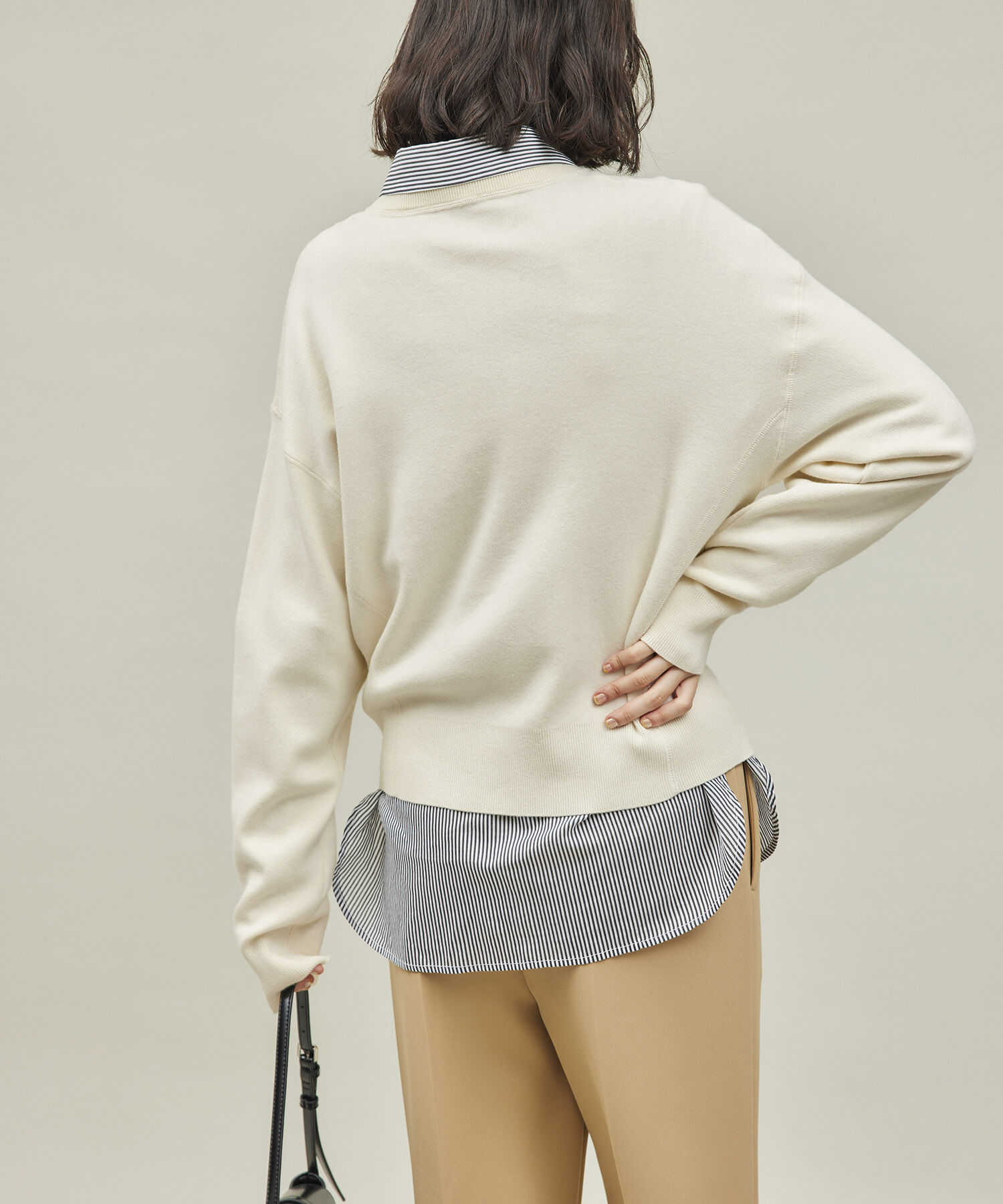 ROPE' PICNIC R「スウェットライクニット」|ニット・セーター|