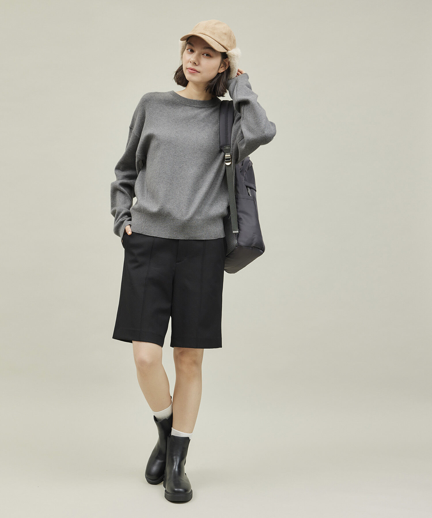 ROPE' PICNIC R「スウェットライクニット」|ニット・セーター|