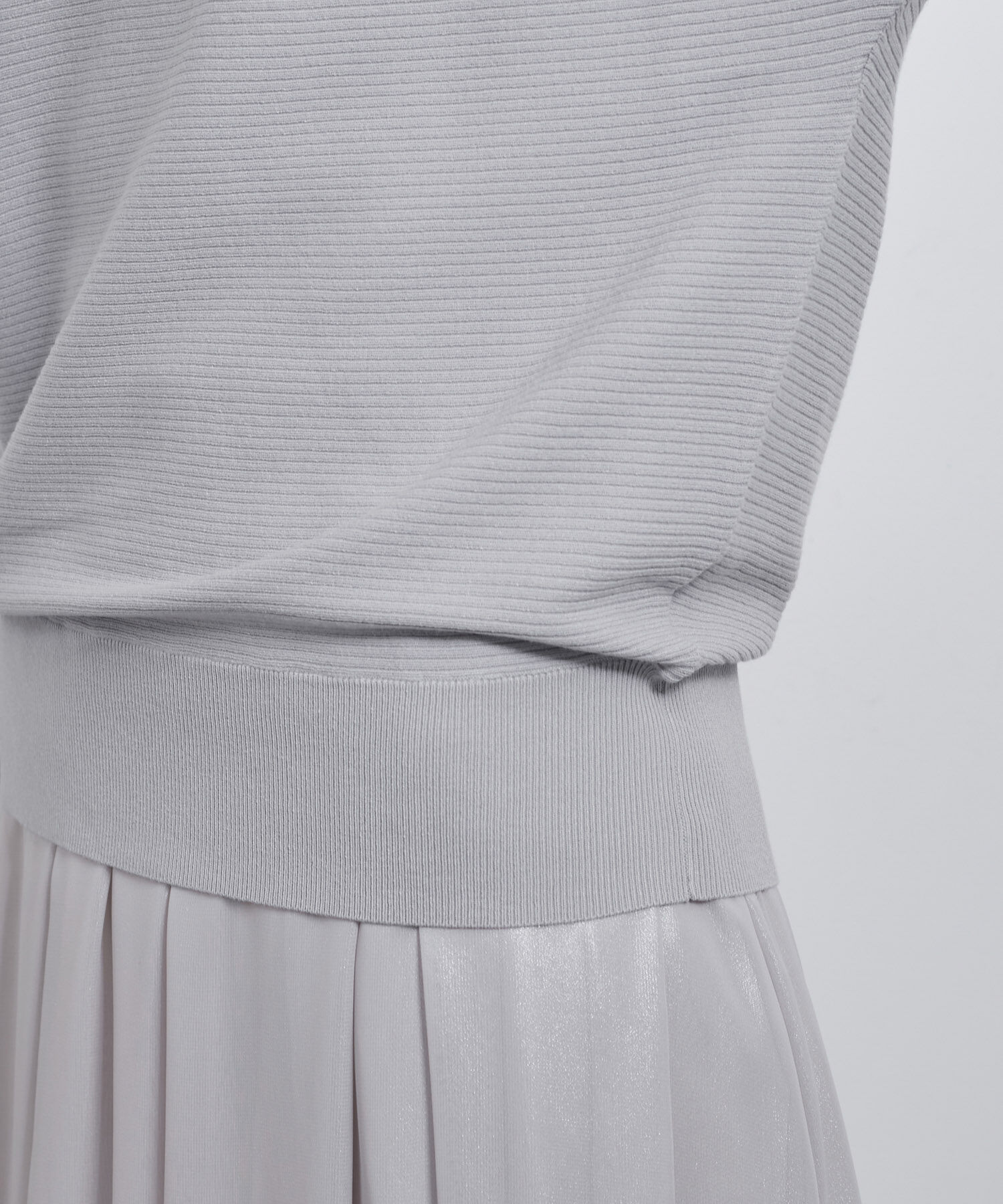 Rope&rsquo;Picnic「7分袖パールドルマンニット」|ニット・セーター|