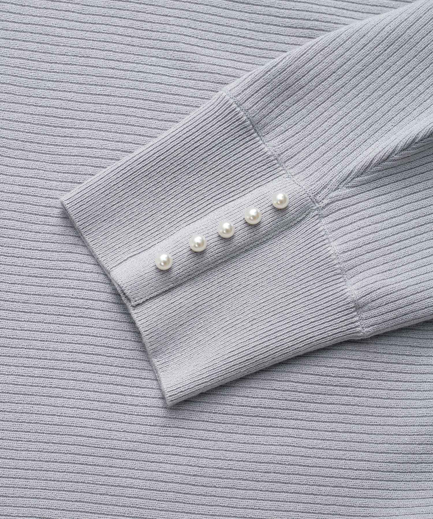 Rope&rsquo;Picnic「7分袖パールドルマンニット」|ニット・セーター|