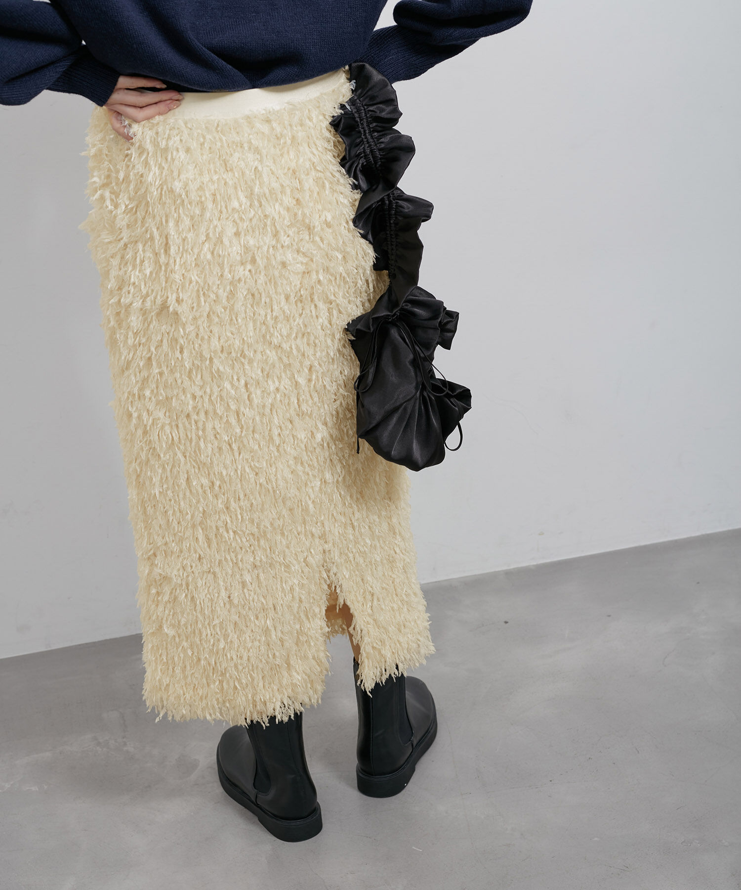 Rope&rsquo;Picnic「テープヤーンアイラインスカート」|スカート|