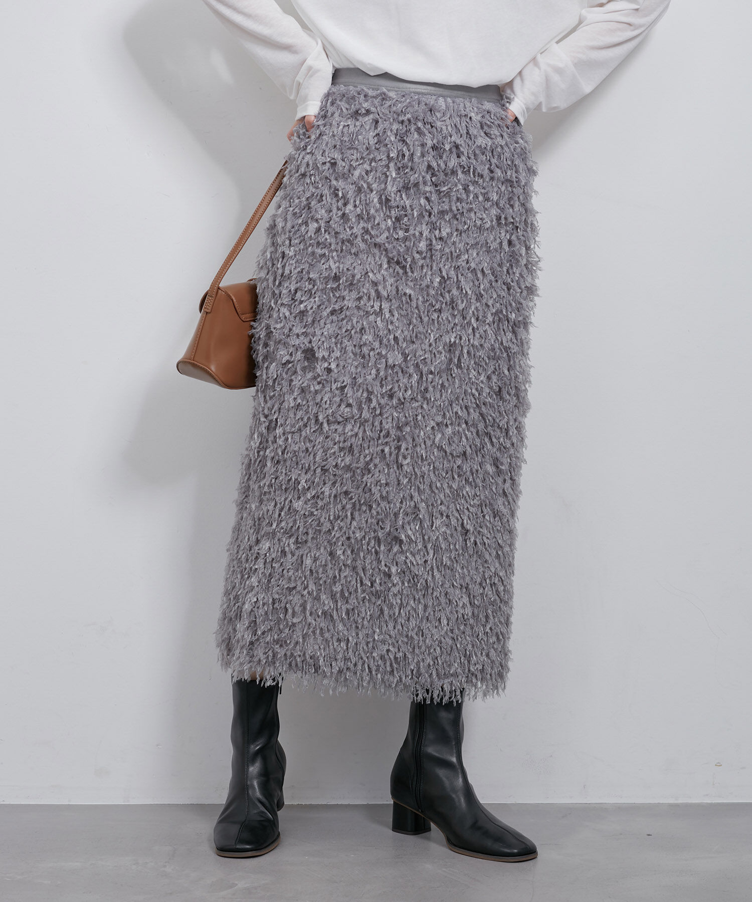 Rope&rsquo;Picnic「テープヤーンアイラインスカート」|スカート|