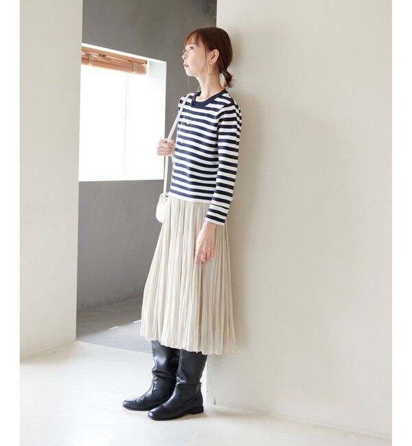 Rope&rsquo;Picnic「【新色追加】ミラノリブ金ボタンニットカーディガン」|カーディガン|