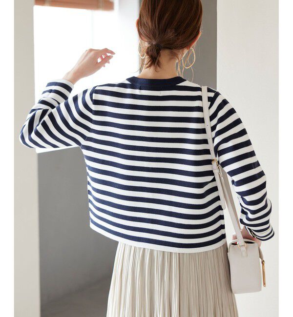 Rope&rsquo;Picnic「【新色追加】ミラノリブ金ボタンニットカーディガン」|カーディガン|