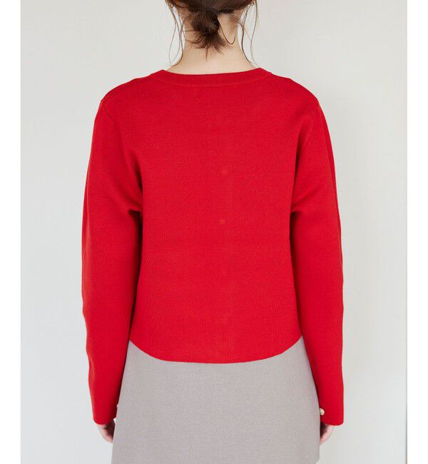 Rope&rsquo;Picnic「【新色追加】ミラノリブ金ボタンニットカーディガン」|カーディガン|