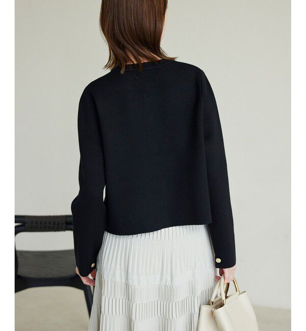 Rope&rsquo;Picnic「【新色追加】ミラノリブ金ボタンニットカーディガン」|カーディガン|