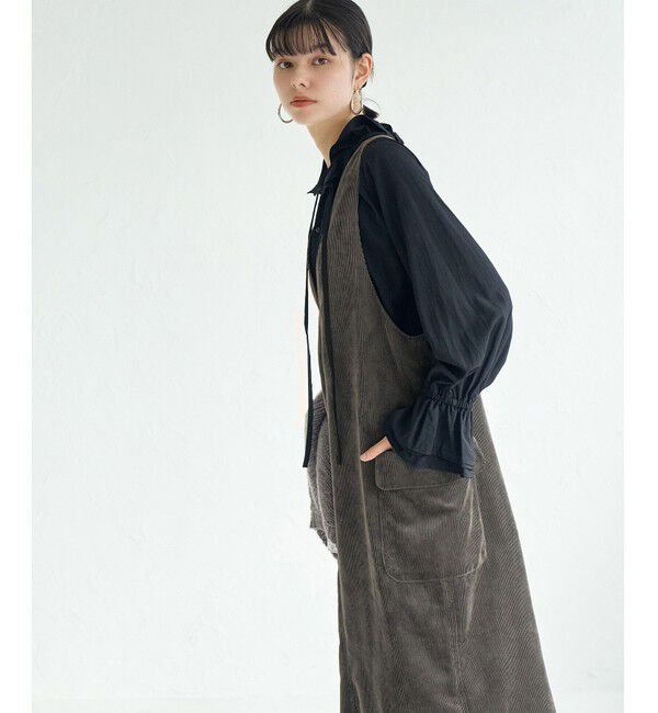 ROPE' PICNIC R「ハーフジップワンポイントロゴカットミニワンピース」|ワンピース|