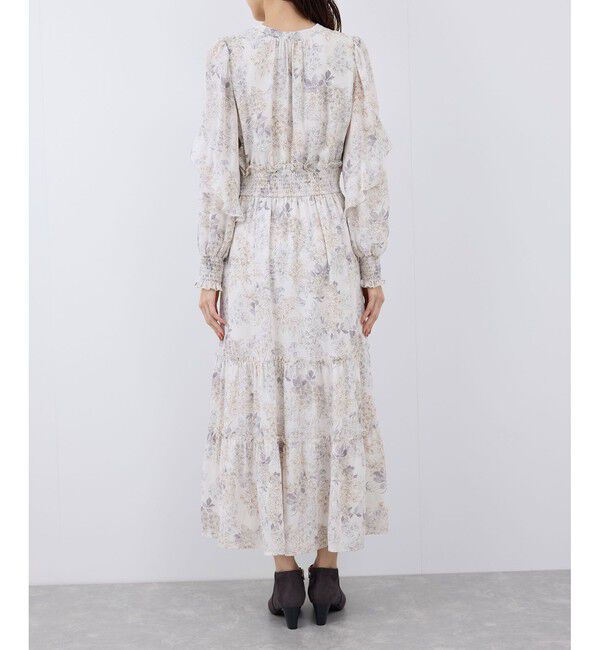 Rope&rsquo;Picnic「小花＆無地ワンピース」|ワンピース|