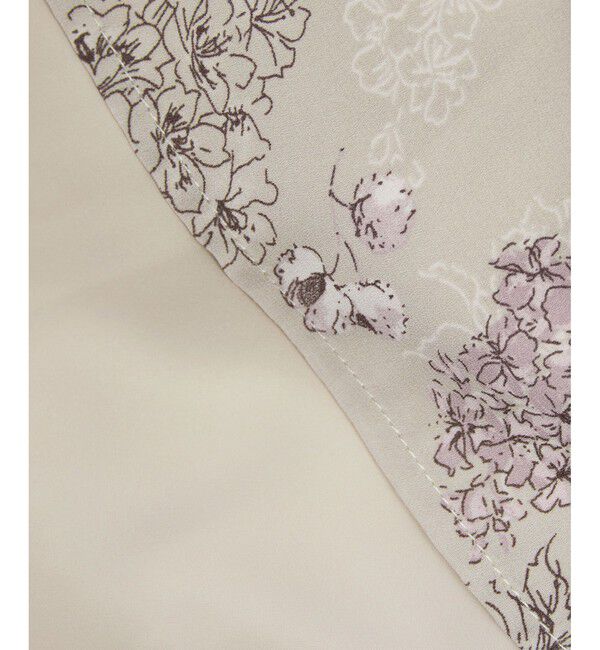 Rope&rsquo;Picnic「小花＆無地ワンピース」|ワンピース|