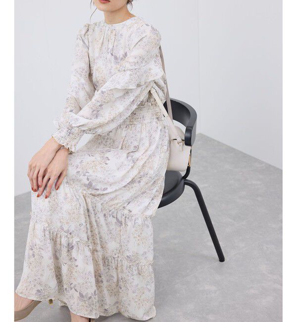 Rope&rsquo;Picnic「小花＆無地ワンピース」|ワンピース|シロサブ