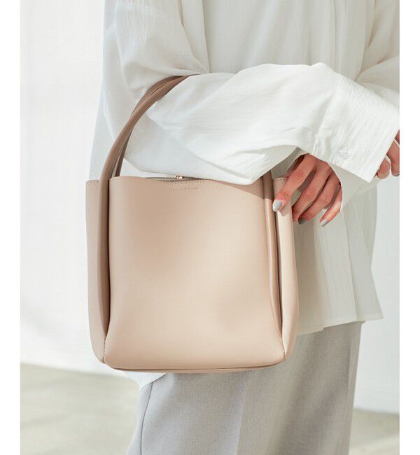 ROPE PICNIC PASSAGE「3層スクエアフォルムミドルショルダー＆ハンドバッグ」|ショルダー・メッセンジャー|