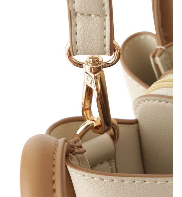 ROPE PICNIC PASSAGE「3層スクエアフォルムミドルショルダー＆ハンドバッグ」|ショルダー・メッセンジャー|