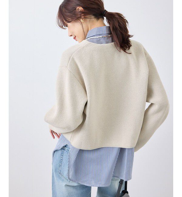 Rope&rsquo;Picnic「【emur/エミュール】モールヤーンニットカーディガン」|カーディガン|