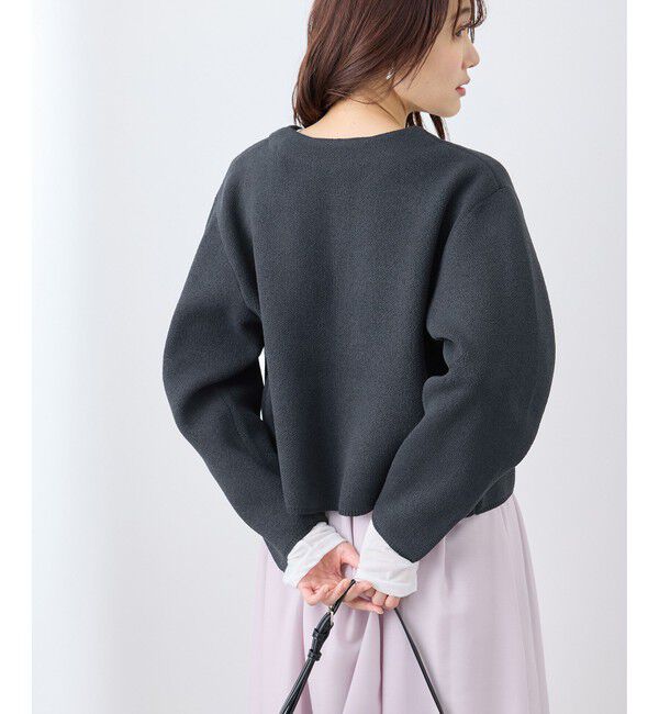 Rope&rsquo;Picnic「【emur/エミュール】モールヤーンニットカーディガン」|カーディガン|