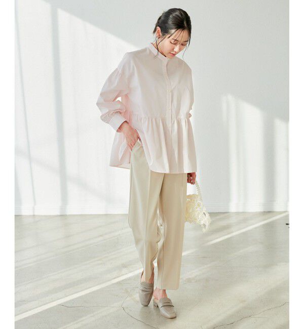 Rope&rsquo;Picnic「【3サイズ展開】イージーテーパードパンツ」|チノ|