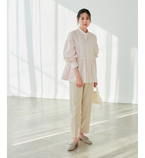 Rope&rsquo;Picnic「【3サイズ展開】イージーテーパードパンツ」|チノ|