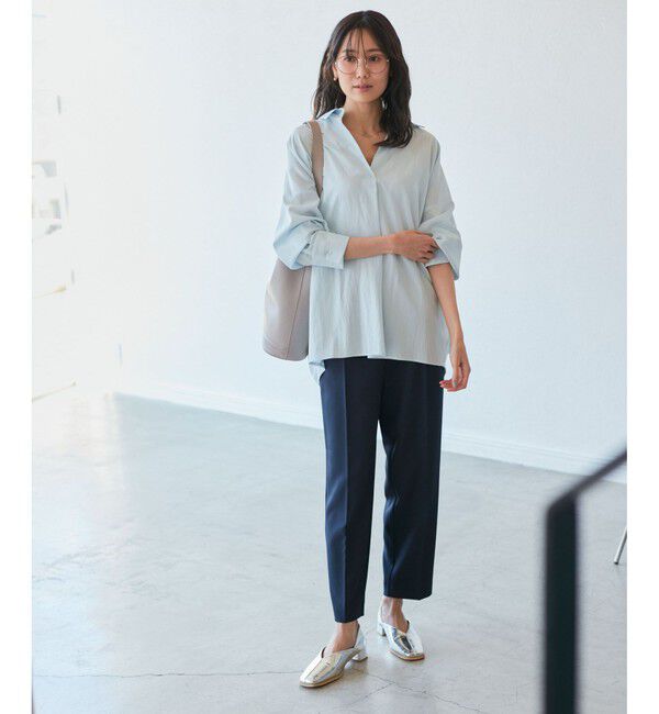 Rope&rsquo;Picnic「【3サイズ展開】イージーテーパードパンツ」|チノ|