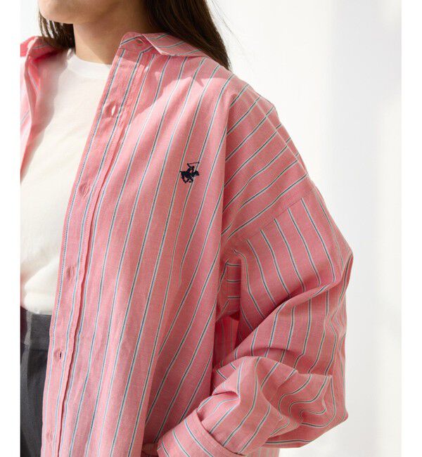 Rope&rsquo;Picnic「【BEVERLY HILLS POLO CLUB/ビバリーヒルズポロクラブ】BIGシャツ」|シャツ・ブラウス|