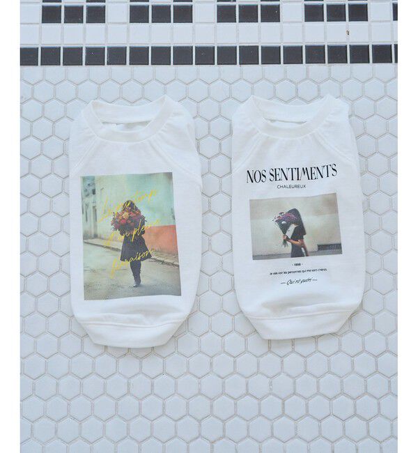 ROPE PICNIC PASSAGE「【DOG】RENUフォト&ロゴTシャツ/リンクコーデ」|その他|