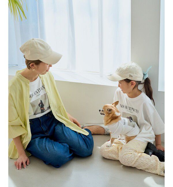 ROPE PICNIC PASSAGE「【DOG】RENUフォト&ロゴTシャツ/リンクコーデ」|その他|