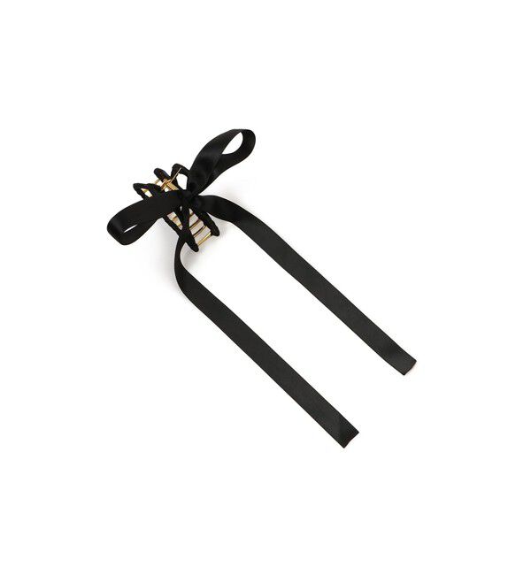 ROPE PICNIC PASSAGE「サテンリボンヘアバンスクリップ」|ヘアバンド|