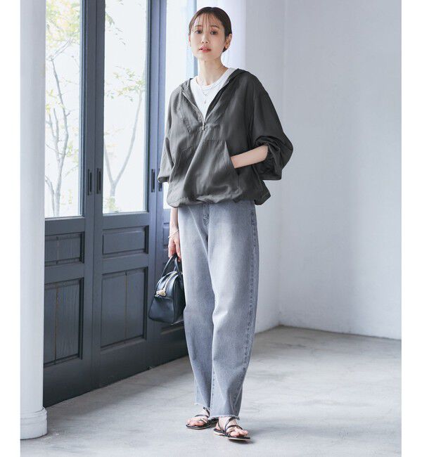 Rope&rsquo;Picnic「【emur/エミュール】エアリーローンアノラックパーカー」|ブルゾン・スタジャン|