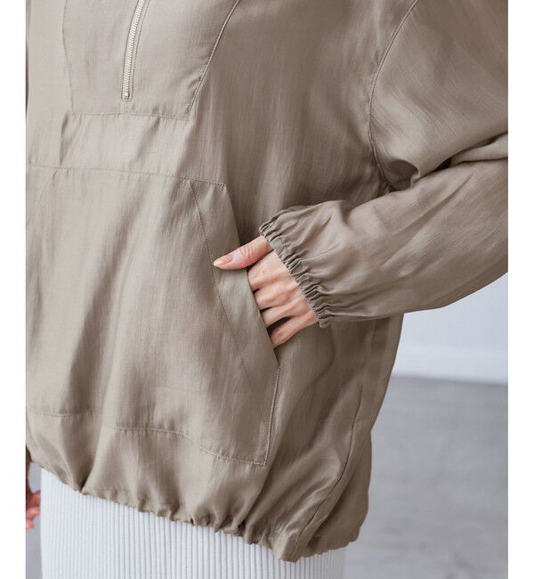 Rope&rsquo;Picnic「【emur/エミュール】エアリーローンアノラックパーカー」|ブルゾン・スタジャン|