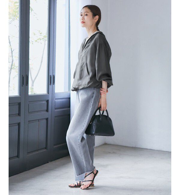 Rope&rsquo;Picnic「【emur/エミュール】エアリーローンアノラックパーカー」|ブルゾン・スタジャン|