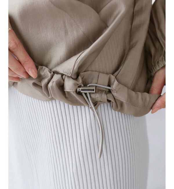 Rope&rsquo;Picnic「【emur/エミュール】エアリーローンアノラックパーカー」|ブルゾン・スタジャン|