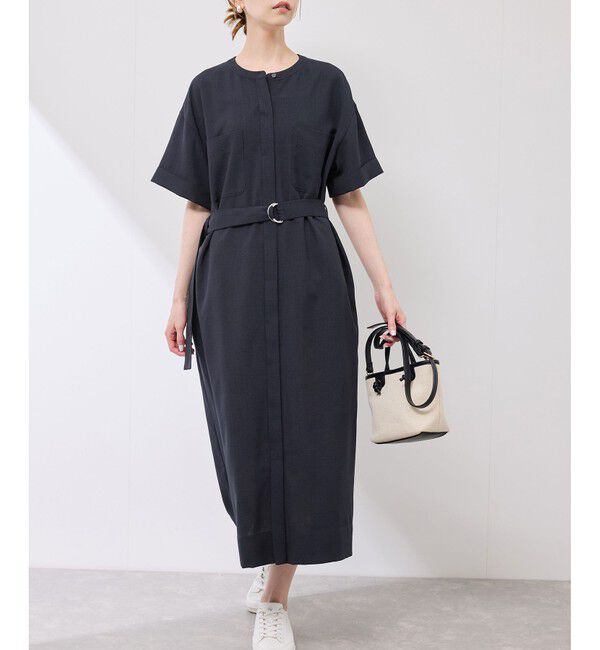 Rope&rsquo;Picnic「サックワンピース」|ワンピース|ネイビー(40)