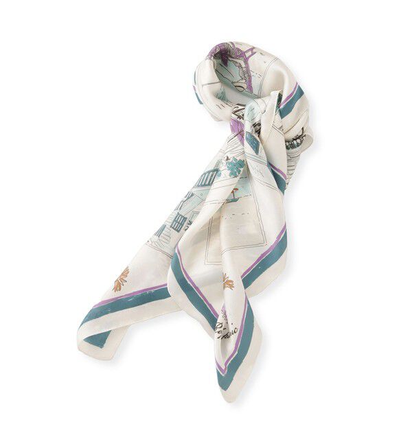 ROPE PICNIC PASSAGE「Souvenirs de voyage スカーフ」|バンダナ・スカーフ|