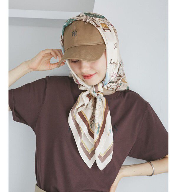 ROPE PICNIC PASSAGE「Souvenirs de voyage スカーフ」|バンダナ・スカーフ|