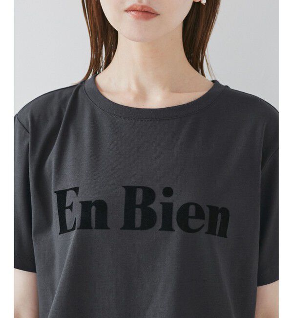 Rope&rsquo;Picnic「【UVカット・接触冷感・汗染み加工】フロッキーロゴTシャツ」|Tシャツ・カットソー|