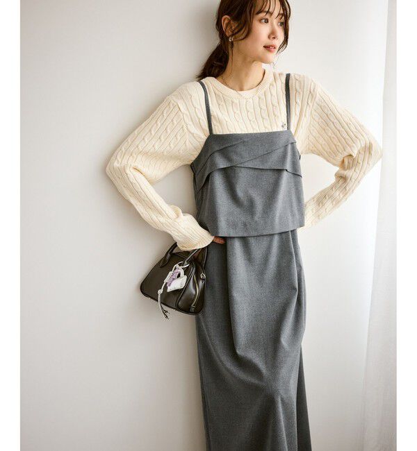 Rope&rsquo;Picnic「セットアップ見えワンピース」|ワンピース|