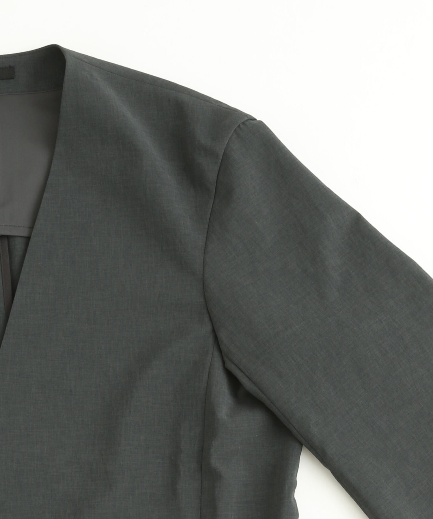 ADAM ET ROPE'「【RIRANCHA/リランチェ】ノーカラージャケット セットアップ / 速乾 / 冷感 / イージーケア / ユニセックス」|スーツ|