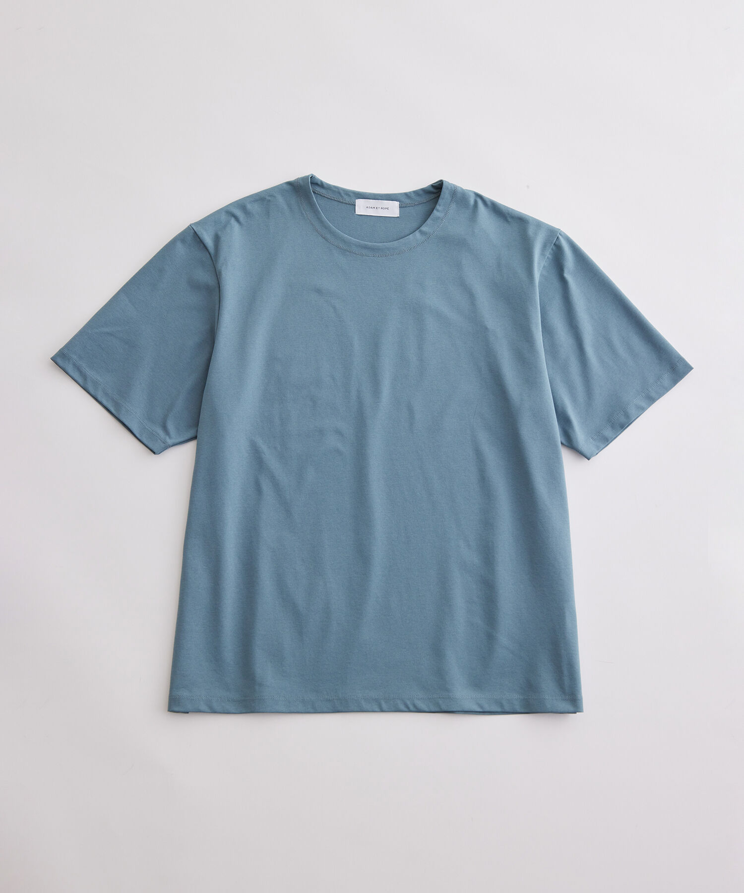 ADAM ET ROPE'「ボックスシルエット ジャージー Tシャツ / イージーケア / ユニセックス / 吸水速乾」|Tシャツ・カットソー|